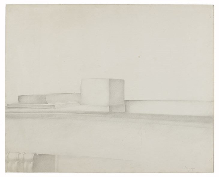 Archisearch - Le Corbusier, Étude pour la cheminée, 1918 Cayon graphite sur papier, 57,5 x 71 cm (c) FLC, ADAGP, Paris 2015